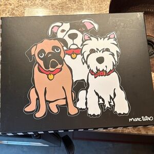 Marc Tetro Dog Travel set- NWT passport, luggage tag, card holder  pouch.